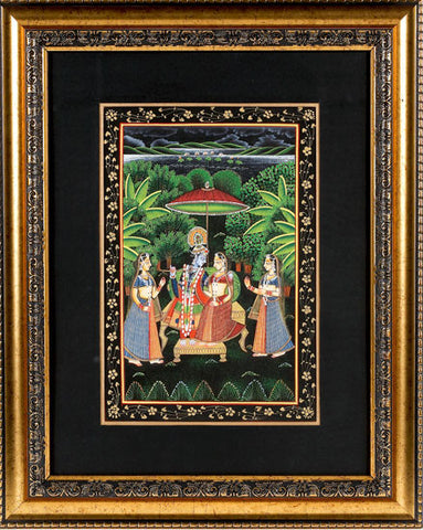 Krishna SeriesKRS011-Turmeric Art