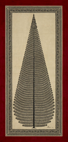 Pattachitra Tree of LifePCT10-Turmeric Art