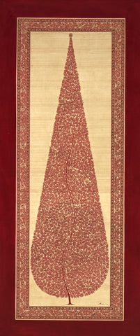 Pattachitra Tree of LifePCT18-Turmeric Art