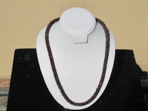 Red Sandal wood Necklace with Rope Style