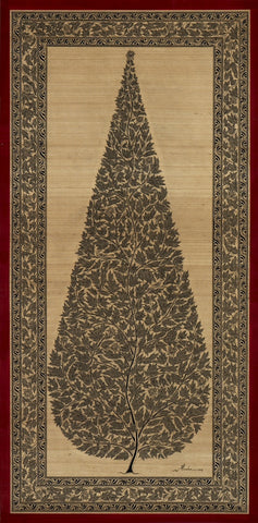 Pattachitra Tree of LifePCT24-Turmeric Art