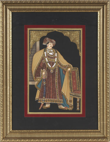 King With Gold Embossing & Semi Precious Stone (Free Shipping)