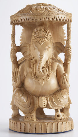 Sandlewood Ganesha With Crown