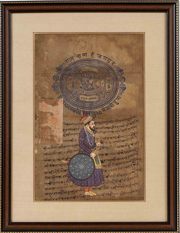 Antique Stamp AN027-Turmeric Art