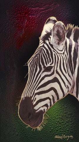 Black Or White Original Fine Arts Painting By Jeurgen Aldag - Turmeric Art