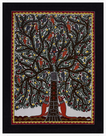 Madhubani Series MBC024-Turmeric Art