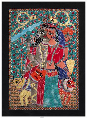 Madhubani Series MBC09-Turmeric Art