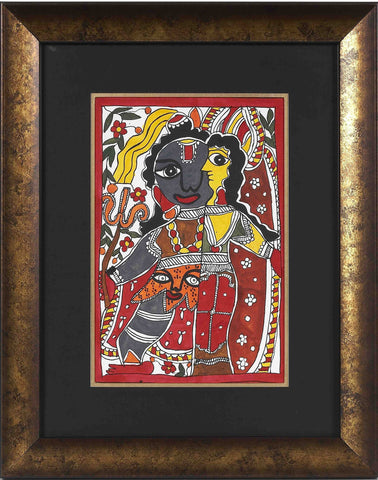 Madhubani Series MBE012-Turmeric Art