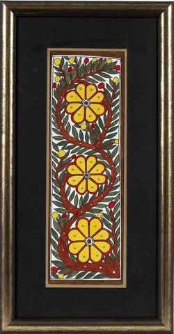 Madhubani Series MBE029-Turmeric Art
