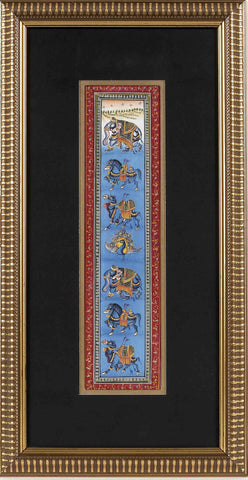 Madhubani Series MBE034-Turmeric Art