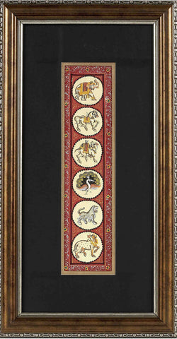 Madhubani Series MBE035-Turmeric Art