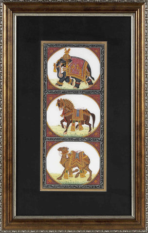 Madhubani Series MBE038-Turmeric Art