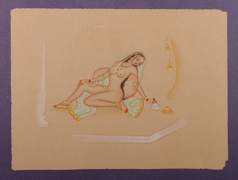 Naked Ladies Series NLU012-Turmeric Art