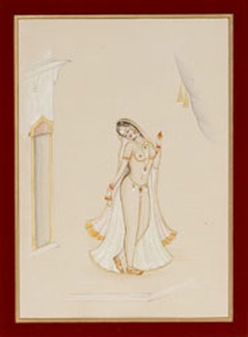 Naked Ladies Series NLU04-Turmeric Art