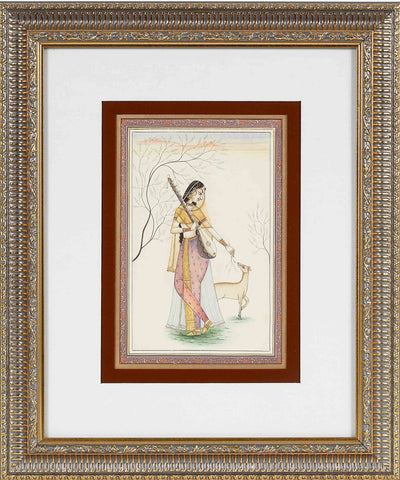 Ragini Series RS030-Turmeric Art