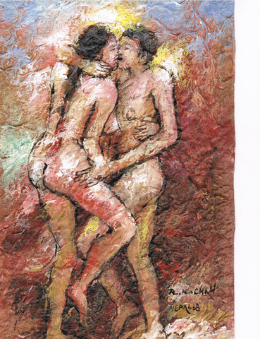 Kamasutra Series -Turmeric Art