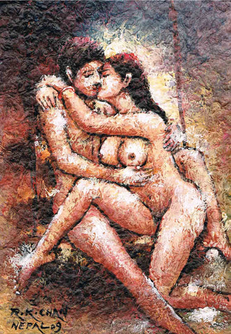 Kamasutra Series -Turmeric Art