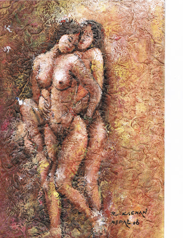 Kamasutra Series -Turmeric Art