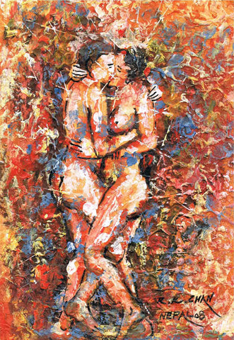 Kamasutra Series -Turmeric Art
