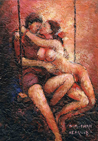 Kamasutra Series -Turmeric Art