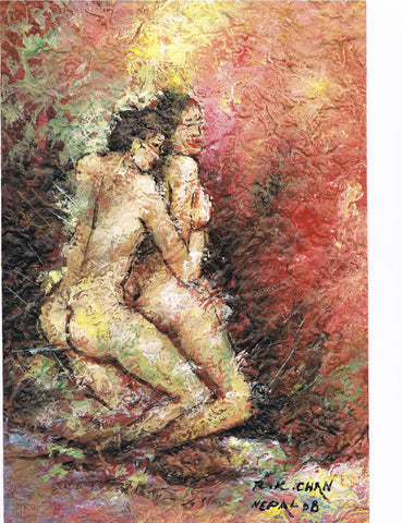 Kamasutra Series -Turmeric Art