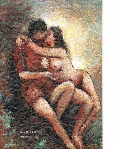 Kamasutra Series -Turmeric Art