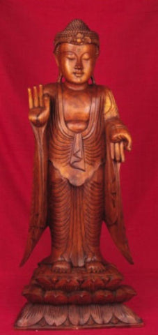 Buddha Standing MK025-T - Turmeric Art