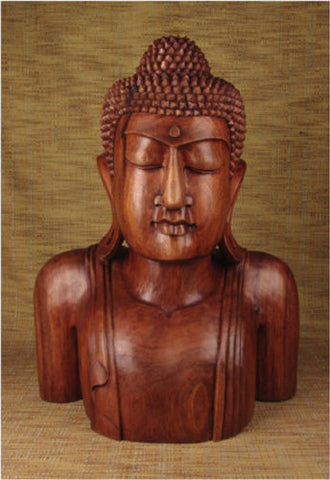 Buddha Bust Larger Than Life MK012-T - Turmeric Art