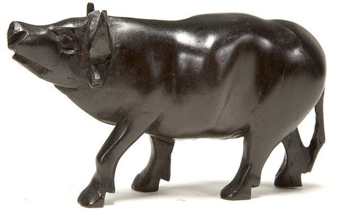 African Sculpture Of Boar AS003 - Turmeric Art