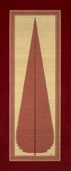 Pattachitra Tree of LifePCT16-Turmeric Art