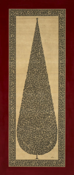 Pattachitra Tree of LifePCT17-Turmeric Art
