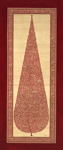 Pattachitra Tree of LifePCT18-Turmeric Art