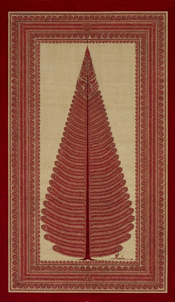 Pattachitra Tree of LifePCT1-Turmeric Art
