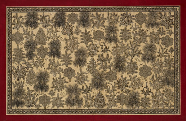 Pattachitra Tree of LifePCT2-Turmeric Art