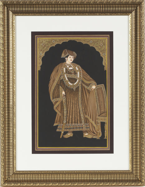 King With Gold Embossing & Semi Precious Stone (Free Shipping)