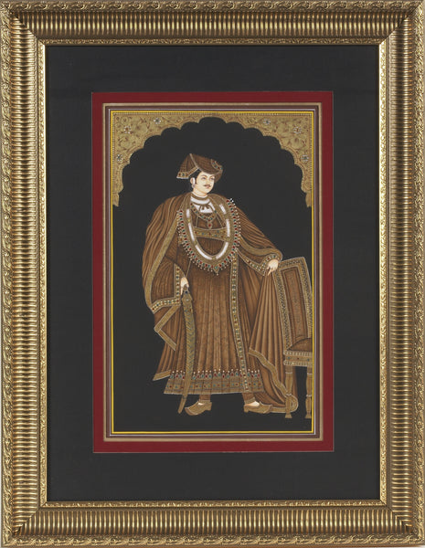 King With Gold Embossing & Semi Precious Stone (Free Shipping)