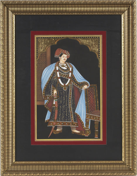 King With Gold Embossing & Semi Precious Stone (Free Shipping)