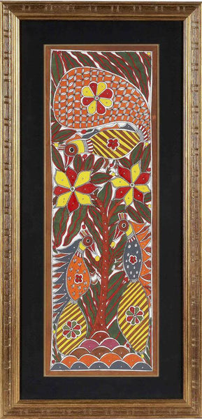 Peacocks Painting 5-000025r