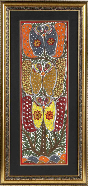 Peacocks Painting 5-000026r