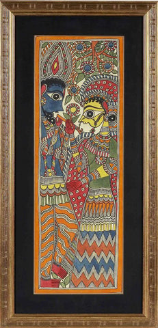 Radha-Krishna Painting 5-000035r