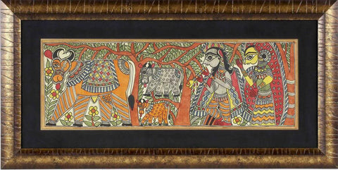 Radha-Krishna Painting PNTMB2-HLF-HR-021
