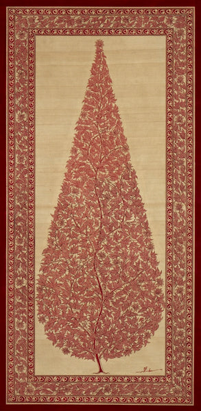 Pattachitra Tree of LifePCT6-Turmeric Art