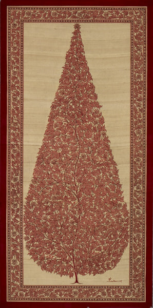 Pattachitra Tree of LifePCT8-Turmeric Art