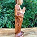 Meditating Buddha Standing with folded hands height 12 inch x wide 4 inch x Depth 3 inches