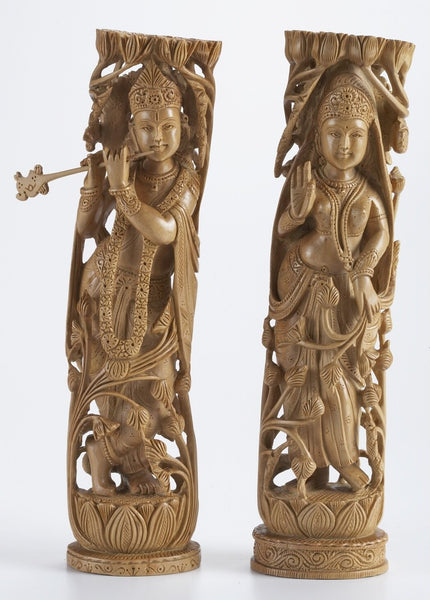Sandlewood Radha Krishna