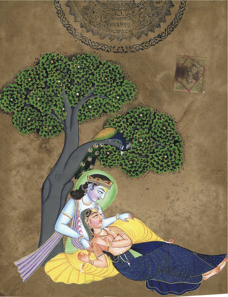 Antique Stamp AN02-Turmeric Art