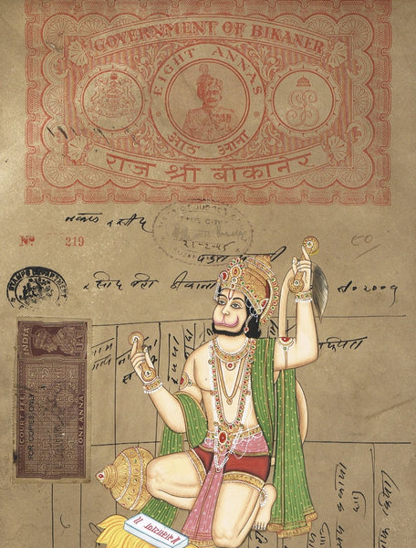 Antique Stamp AN06-Turmeric Art