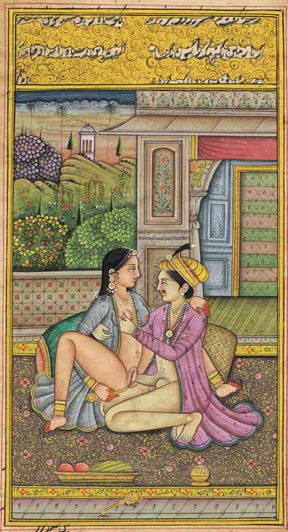 Kamasutra / Erotic Miniature Painting