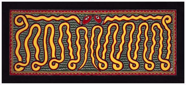 Madhubani Series MBC012-Turmeric Art