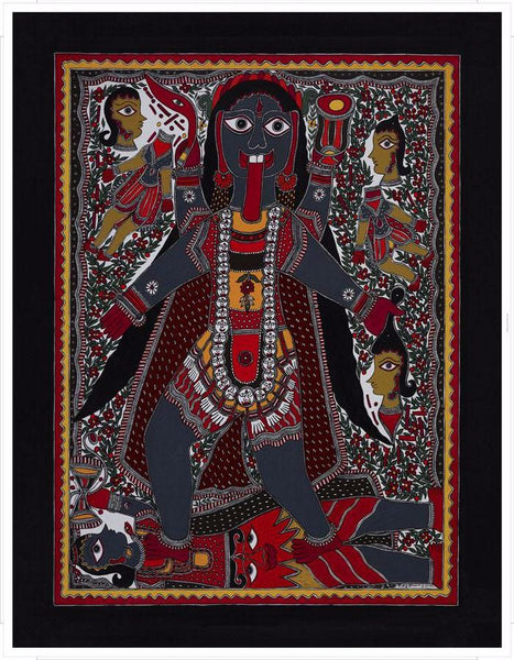 Madhubani Series MBC015-Turmeric Art